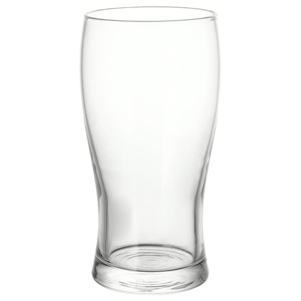 LODRÄT - Beer glass, clear glass, 50 cl - best price from Maltashopper.com 50209337