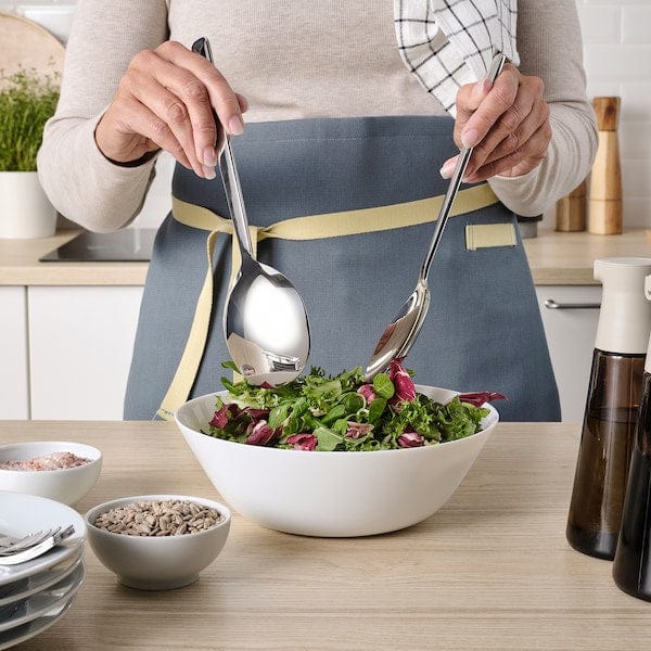 Ikea LÖFTESRIK - Salad cutlery, 2 pieces, stainless steel,29 cm