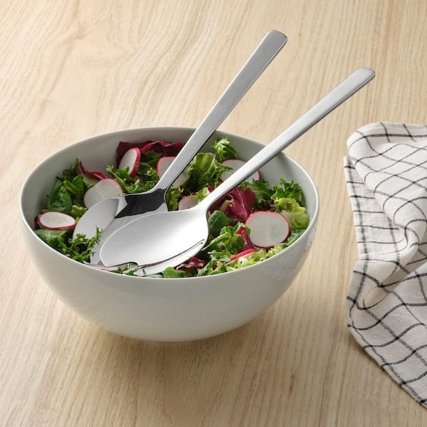 Ikea LÖFTESRIK - Salad cutlery, 2 pieces, stainless steel,29 cm