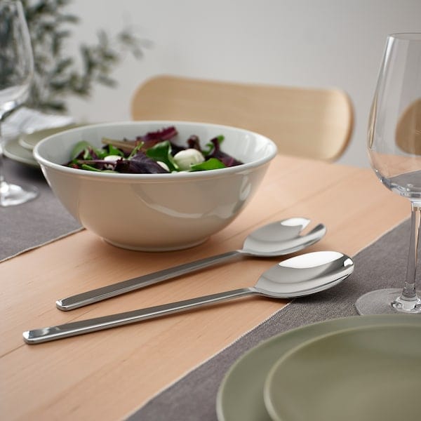 Ikea LÖFTESRIK - Salad cutlery, 2 pieces, stainless steel,29 cm