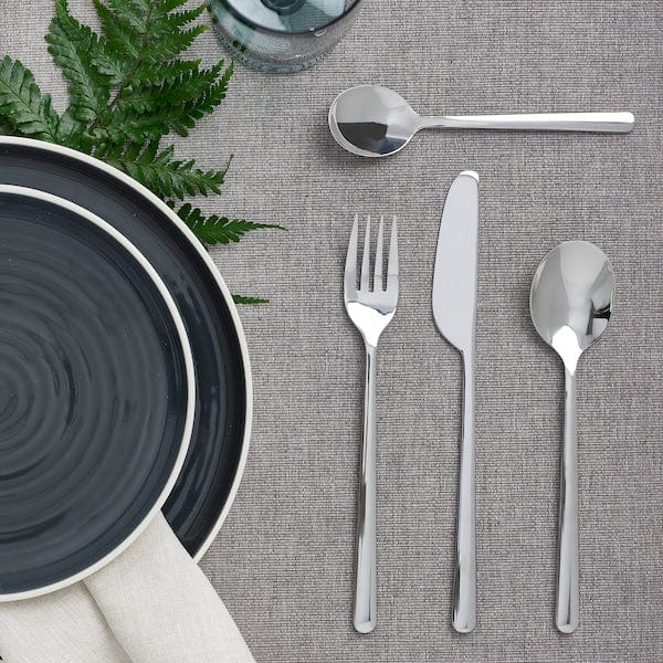 Ikea LÖFTESRIK - 24-piece cutlery set, stainless steel