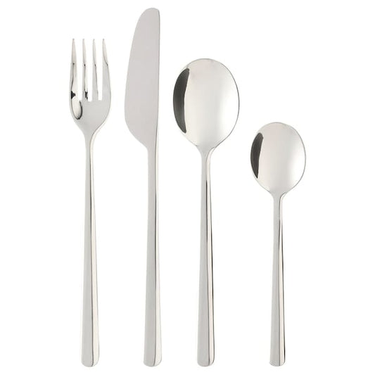 Ikea LÖFTESRIK - 24-piece cutlery set, stainless steel