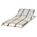 LÖNSET slatted bed base, adjustable, 80x200 cm