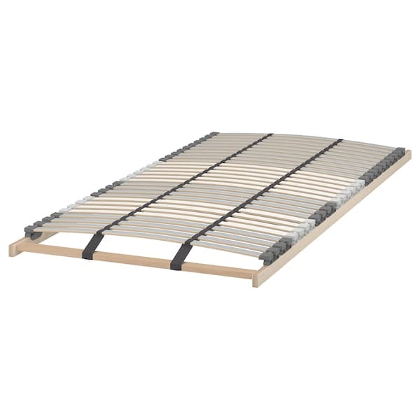 LÖNSET - Slatted bed base, 80x200 cm