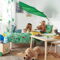 LÖVA - Bed canopy, leaf/green - best price from Maltashopper.com 80542126