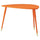 LÖVBACKEN side table, orange, 77x39 cm