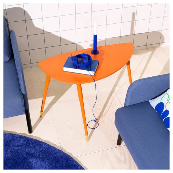 Ikea LÖVBACKEN - Side table, orange, 77x39 cm