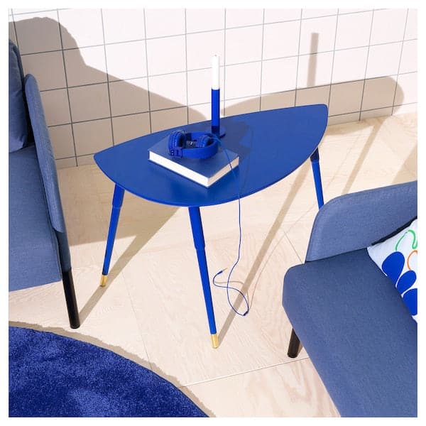 Ikea LÖVBACKEN - Side table, blue, 77x39 cm