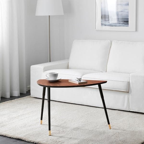 LÖVBACKEN - Side table, medium brown, 77x39 cm - best price from Maltashopper.com 80270125