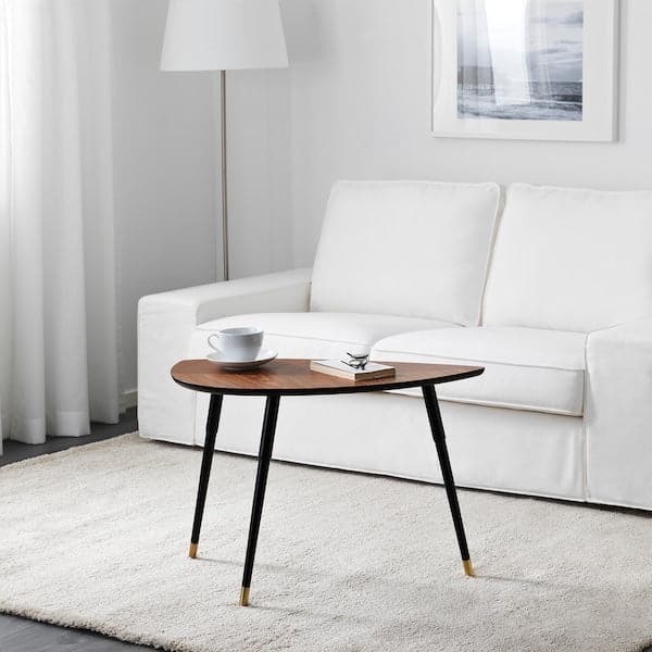 LÖVBACKEN - Side table, medium brown, 77x39 cm - best price from Maltashopper.com 80270125