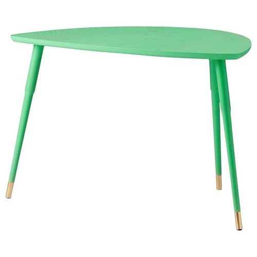 LÖVBACKEN - Side table, light green, 77x39 cm