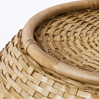 LÖVRÄFSA - Basket, bamboo, 50x32 cm - best price from Maltashopper.com 80556854