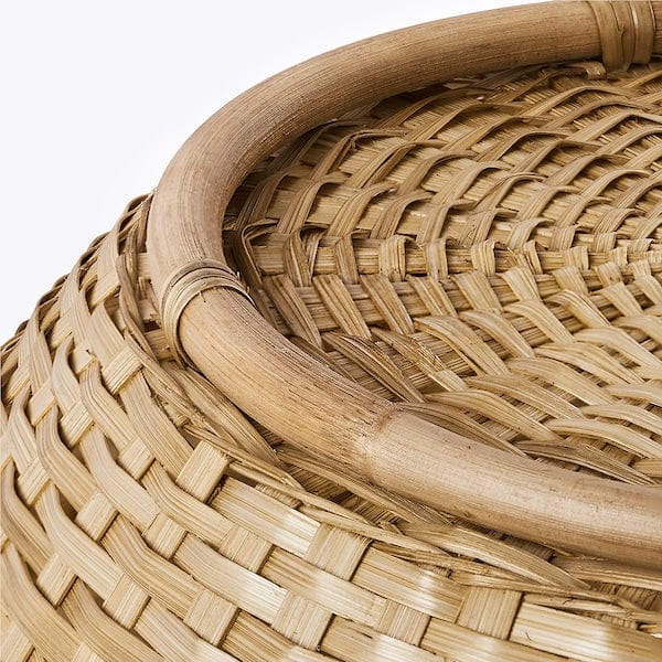 Ikea LÖVRÄFSA - Basket, bamboo, 50x32 cm
