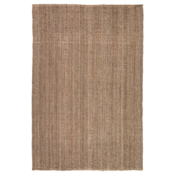 LOHALS - Rug, flatwoven, natural, 133x195 cm