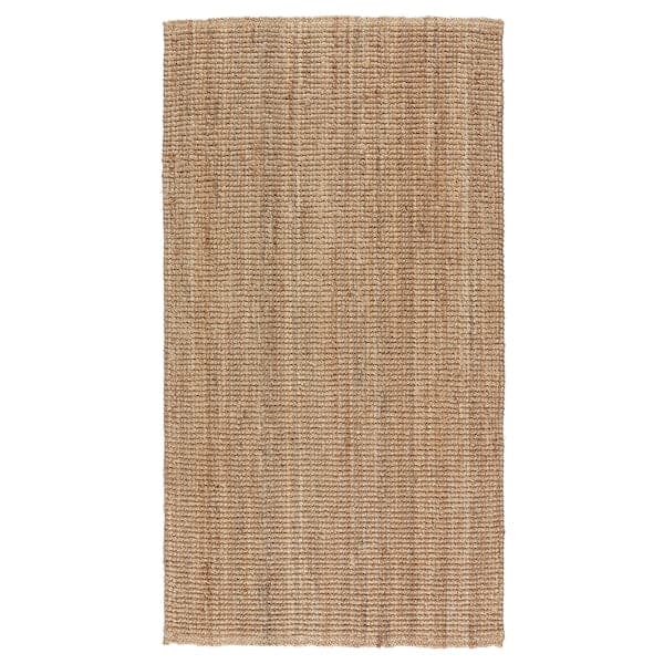 LOHALS - Rug, flatwoven, natural, 80x150 cm