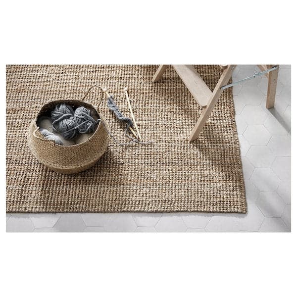 Ikea LOHALS - Rug, flatwoven, natural, 133x195 cm