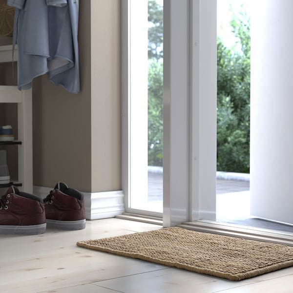 Ikea LOHALS - Doormat, indoor, natural, 60x40cm