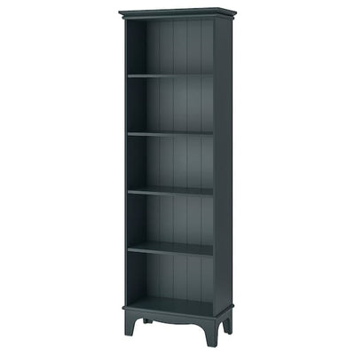 LOMMARP - Bookcase, dark blue-green, 65x199 cm - best price from Maltashopper.com 40415465