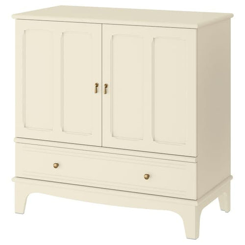 LOMMARP - Cabinet, light beige, 102x101 cm