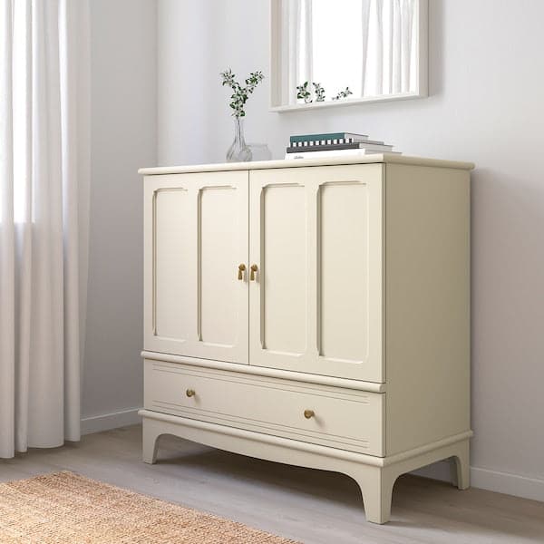 LOMMARP - Cabinet, light beige, 102x101 cm - best price from Maltashopper.com 10436997