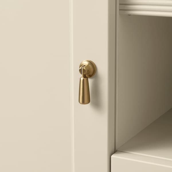 Ikea LOMMARP - TV bench, light beige, 159x45x81 cm