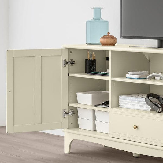 Ikea LOMMARP - TV bench, light beige, 159x45x81 cm