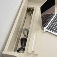 LOMMARP - Desk, light beige, 90x54 cm - best price from Maltashopper.com 90442824