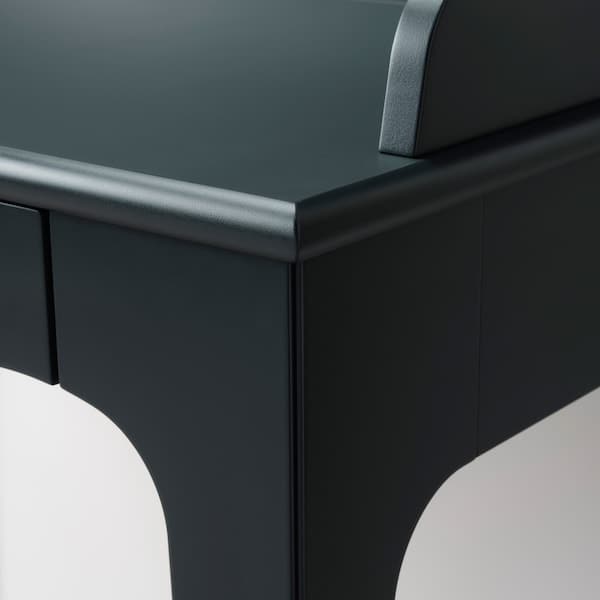 LOMMARP - Desk, dark blue-green, 90x54 cm - Premium Furniture from Ikea - Just €297.99! Shop now at Maltashopper.com