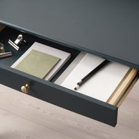 LOMMARP - Desk, dark blue-green, 90x54 cm - best price from Maltashopper.com 20442827