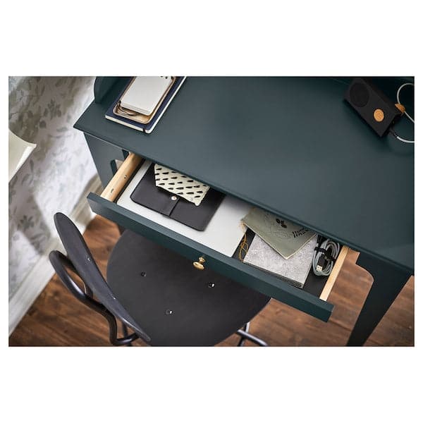 Ikea LOMMARP - Desk, dark blue-green, 90x54 cm