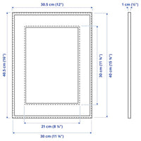 LOMVIKEN - Frame, aluminium, 30x40 cm - best price from Maltashopper.com 60314314