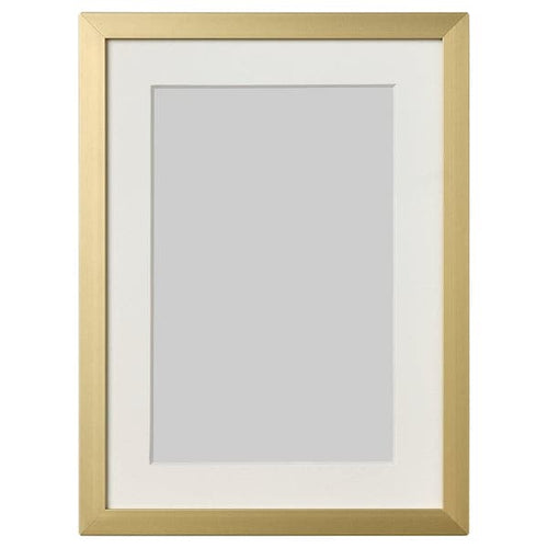 LOMVIKEN - Cornice, color oro, , 13x18 cm