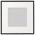 LOMVIKEN frame, black, 32x32 cm