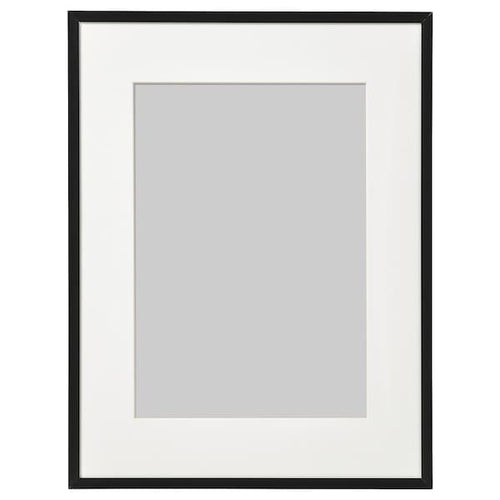 LOMVIKEN frame, black, 30x40 cm