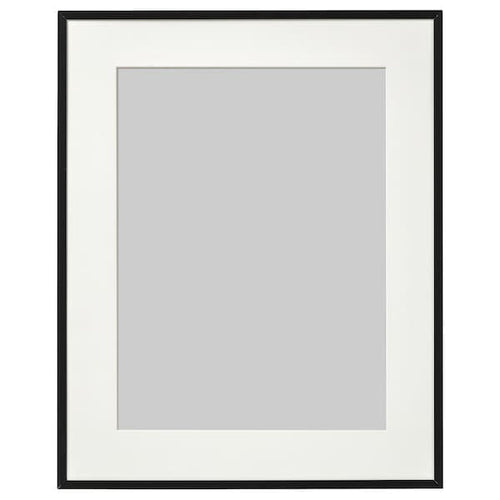 LOMVIKEN frame, black, 40x50 cm