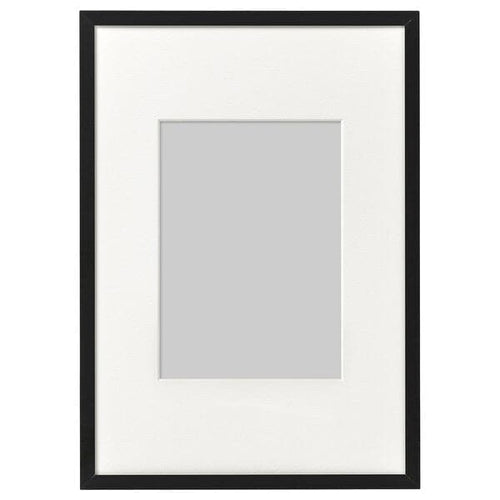 LOMVIKEN - Frame, black, 21x30 cm