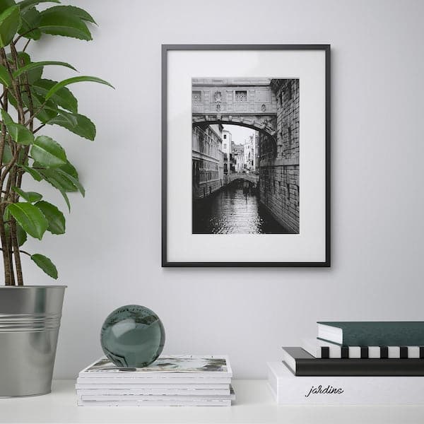 Ikea LOMVIKEN - Frame, black, 30x40 cm