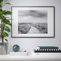LOMVIKEN - Frame, black, 50x70 cm - best price from Maltashopper.com 70286773