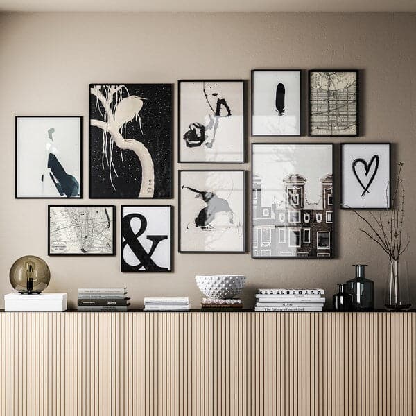 Ikea LOMVIKEN - Frame, black, 30x40 cm