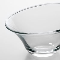LOTSFISK - Dessert bowl, clear glass, 13 cm - best price from Maltashopper.com 50544443