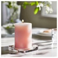 LUGNARE - Scented candle, Jasmine/Pink, 30 h - best price from Maltashopper.com 40502274