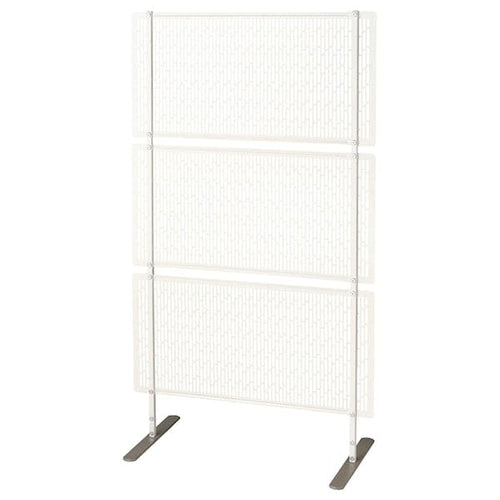 LUNGÖN - Privacy screen, off-white indoor /outdoor, 140x80x40 cm