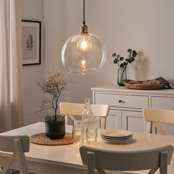 LUNNOM - Lampadina a LED E27 150 lumen, globo trasparente, 95 mm , 95 mm - best price from Maltashopper.com 60539304