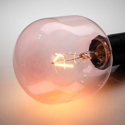 LUNNOM LED bulb E27 80 lumens - tubular/pink transparent glass 120 mm , - best price from Maltashopper.com 50513583