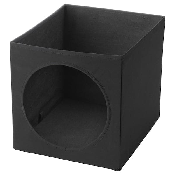 LURVIG Casetta for cats - black 33x38x33 cm