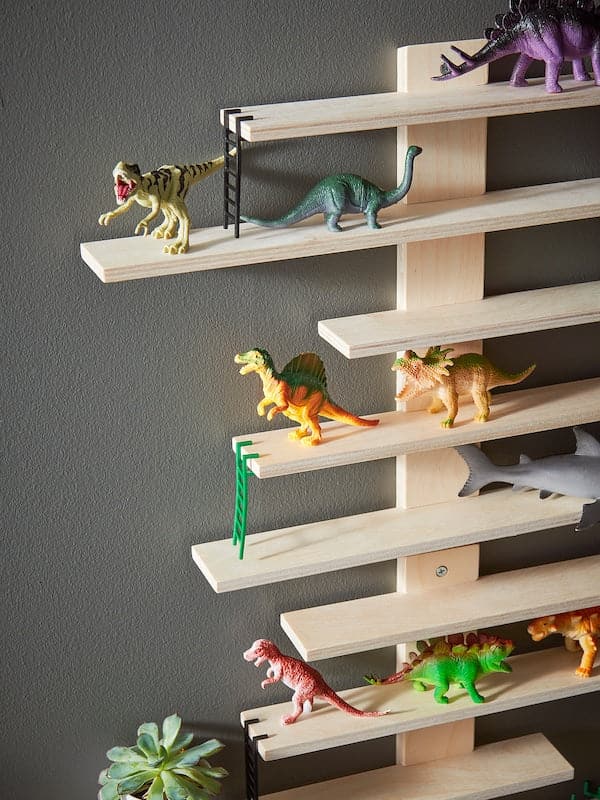 Ikea LUSTIGT - Wall shelf, 37x37 cm