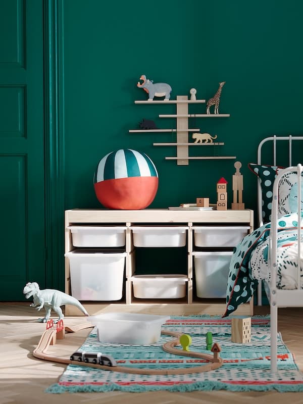 Ikea LUSTIGT - Wall shelf, 37x37 cm
