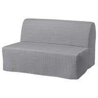 LYCKSELE Cover for 2-seat sofa-bed, Knisa light grey , - best price from Maltashopper.com 90479737