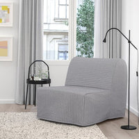 LYCKSELE HÅVET Bed chair - Light grey Knisa , - best price from Maltashopper.com 39386973