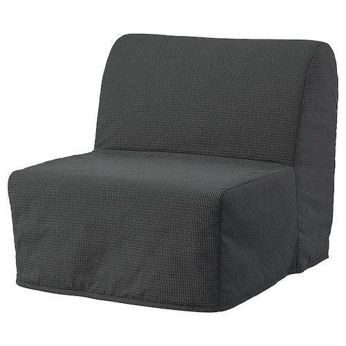 LYCKSELE HÅVET Bed chair - Dark grey vansbro